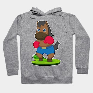 Horse Boxer Boxing gloves Hoodie